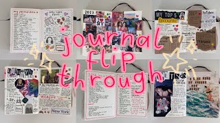 finished journal flip through