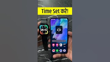 Fire Boltt Smart Watch Me Date And Time Kaise Set Kare |Set Date And Time In Fire Bolt Watch #shorts