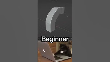 Bridge Faces Noob vs pro #blender #3dmodeling  #shorts  #noobvspro  #cgi