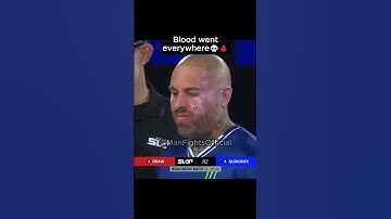 A bloody fight in Power Slap💀🩸🩸