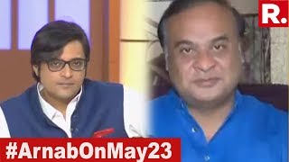 BJP's Himanta Biswa Sarma Speaks To Arnab Goswami From Guwahati | #ModiSweep