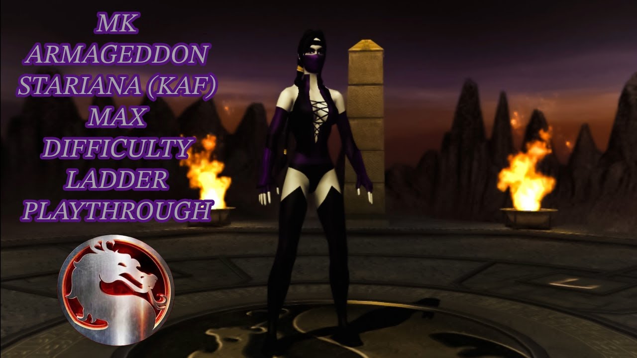 Mortal Kombat Armageddon: Kreate A Fighter (Stariana) Max Difficulty Playthrough