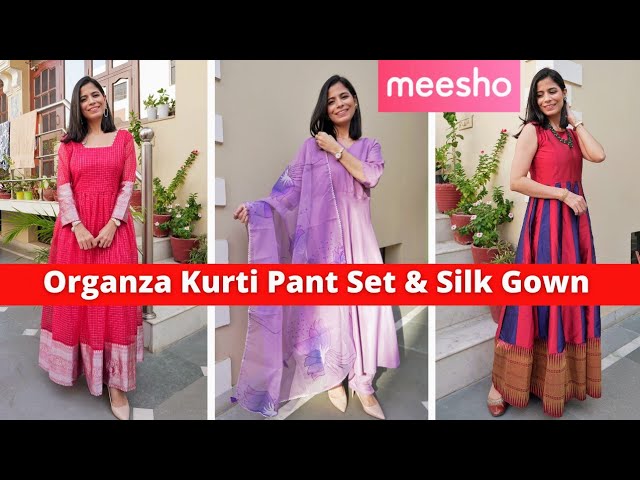 Plain Kurti With Pant Set at Rs 399 | Kurti With Pants, कुरती पैंट सेट -  The Surat Bazaar, Surat | ID: 25642238155