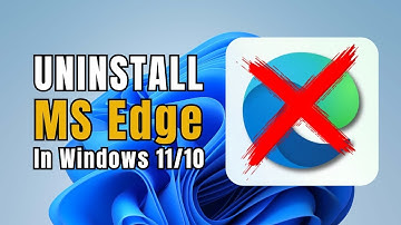Hoe Microsoft Edge in Windows 11/10 te VERWIJDEREN zonder fouten