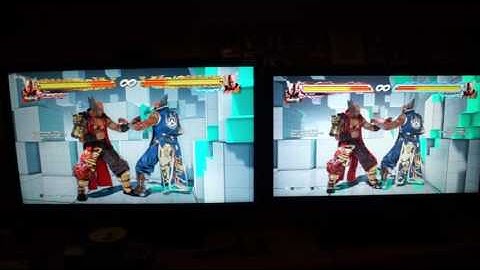 Tekken 7 Input lag test (normal speed)