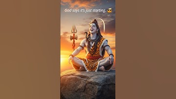 When The World Says It’s Finished 🥹... #mahadev #shiv #ytshorts