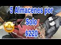 5 ALMACENES ABANDONADOS POR $220 DOLARES 🤩