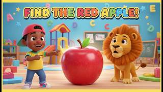 Can You Find the Red Apple? 🍎 Interactive Kids Learning Game | James Kid TV