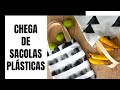 COMO FAZER UMA BOLSA EM 20 MINUTOS - BOLSA FÁCIL PARA PARAR DE USAR SACOLAS PLÁSTICAS