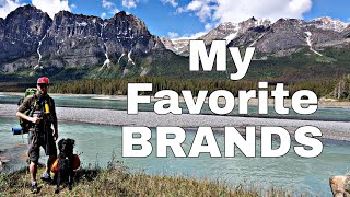 My Top 5 Favorite Backpacking Gear Brands In The World
