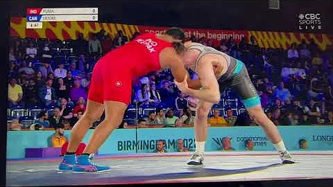 Men's Freestyle 86 kg - Semi-Final Wrestling | Dee...