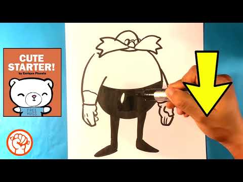 How to Draw Eggman - from Sonic the Hedgehog - Drawing Lesson