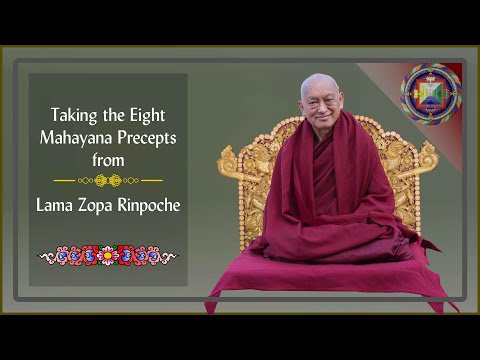 Taking the Eight Mahayana Precepts from Lama Zopa Rinpoche