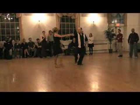 Swing dance demo - Linda Leverock & Evan MacDonald...