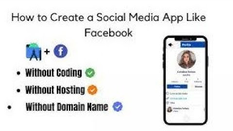 How To Create A Facebook Clone App without Coding Using Appcreator24 in 2022 & make Money $$$