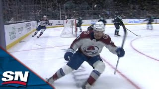 Nathan MacKinnon Sets Up Jonathan Drouin To Score His First Goal As An Avalanche