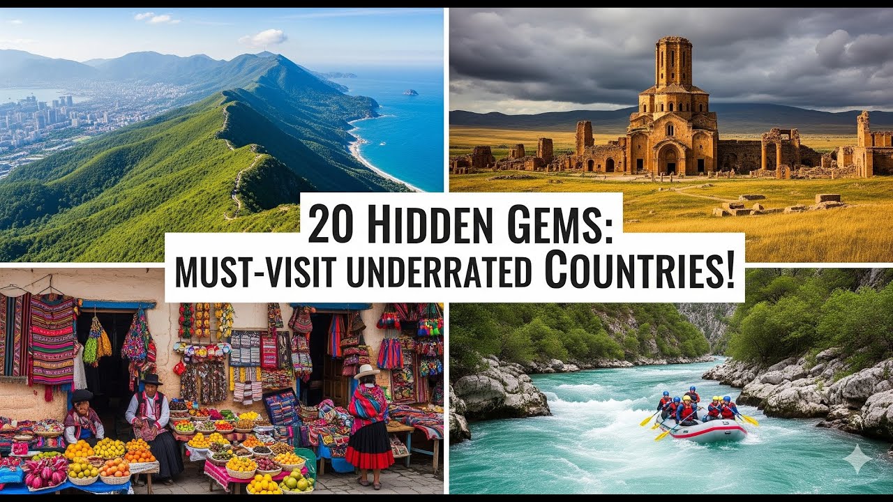 20 Hidden Gems: Must-Visit Underrated Countries! 