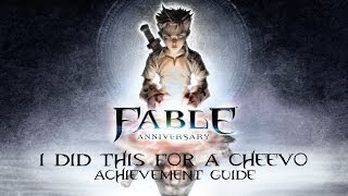 Fable Anniversary - I Did This For A Cheevo Achievement Guide