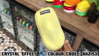Aikka AK2153 Crystal Colour Effect For Car Spray Painting - 2153 Yellow screenshot 2