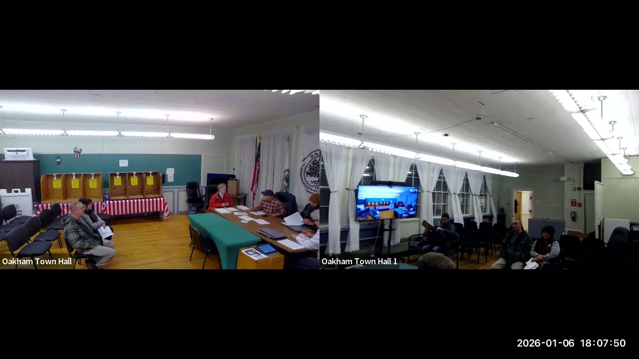 Conservation Commission Meeting 1/6/26