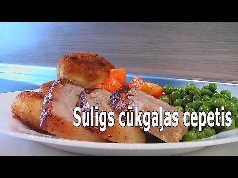 Sulīgs cūkgaļas cepetis