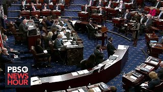 Senate votes to move forward with Trump's impeachment trial