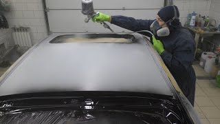 картинка: Подготовка и покраска крыши Mazda6!