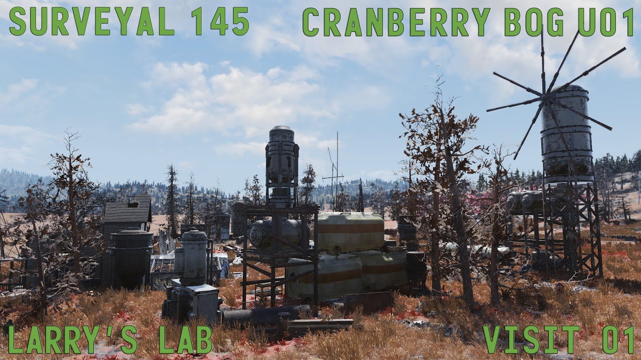 Fallout 76 Surveyal Project 145 — Клюквенное болото U01 — Лаборатория Ларри