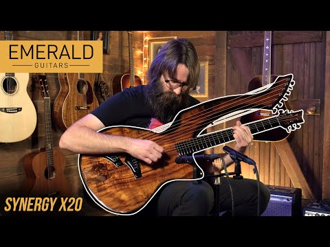 Emerald Synergy X20 Harp Guitar Demo  |  Matt Chulka