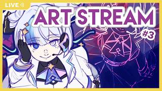 🔴 【ART STREAM】 Rendering Rin Penrose 2.0! #3 【ENG/ESP】