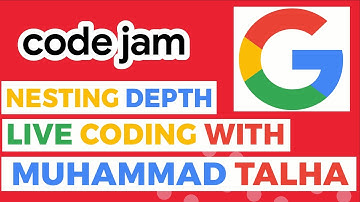 Nesting Depth | Live Coding | Google Code Jam | C++ | Qualification Round