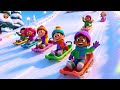 Baby’s Christmas Light Run 🎄✨ Fun Kids Holiday Song | Festive Learning Video