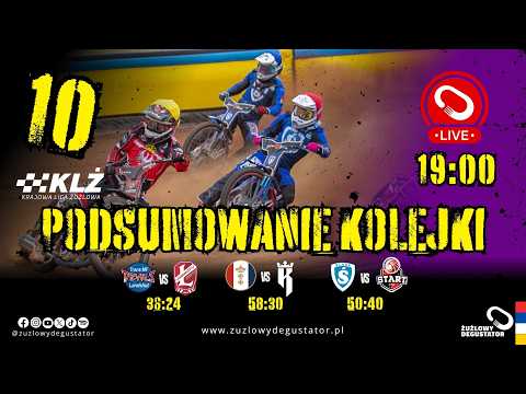 Wygrana Śląska oraz deszczowe Landshut - Podsumowanie 10 kolejki Krajowej Ligi Żużlowej