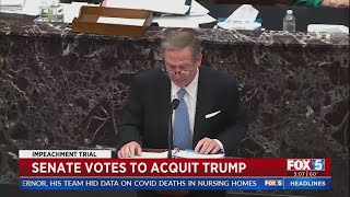 Senate Votes To Acquit Trump
