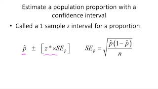 AP Stats - Inference Summary