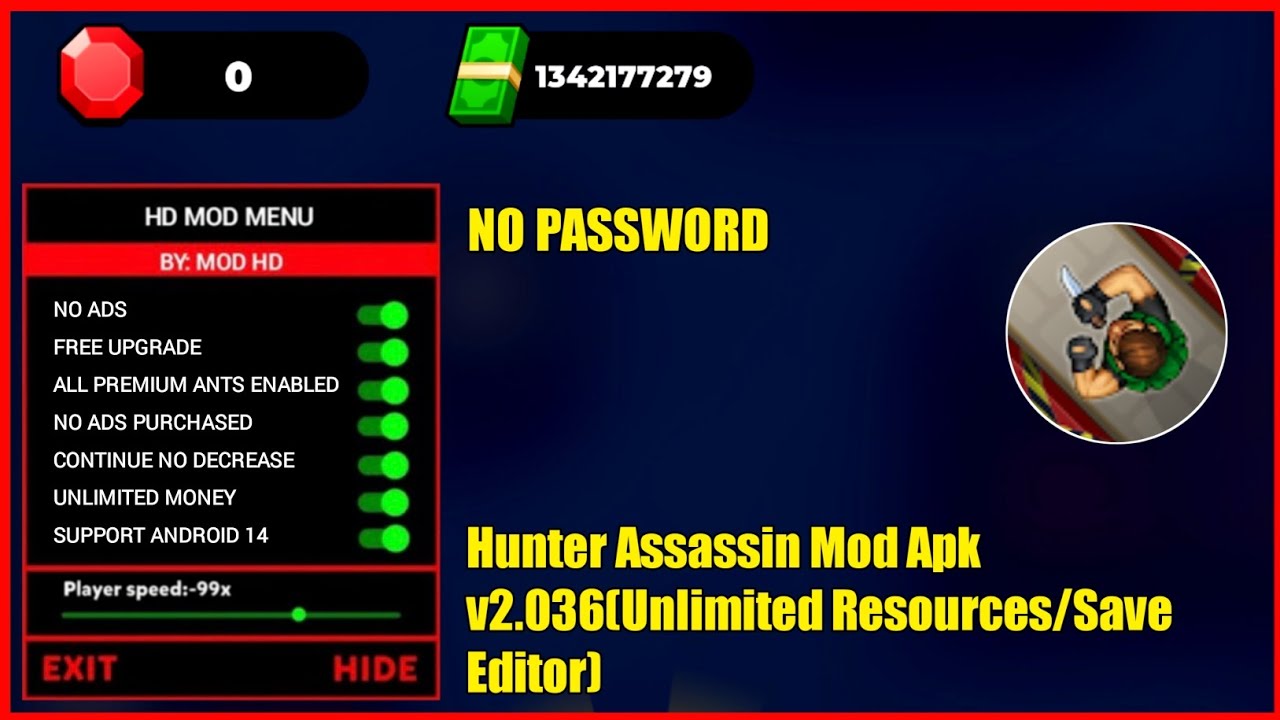 Hunter Assassin Mod Apk Vip Unlocked Mediafıre 2026 2 Game Download Link Menu Dinheiro Infinito