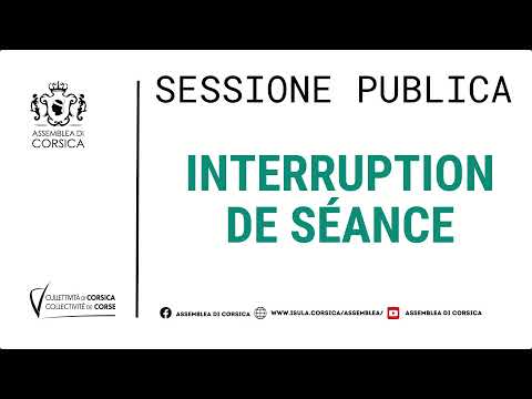 Image du reportage IN VIVU | Sessione strasurdinaria di u 29 di ghjennaghju (Assemblea di Corsica)