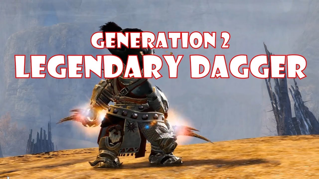 Guild Wars 2 Legendary Dagger Generation 2 Youtube