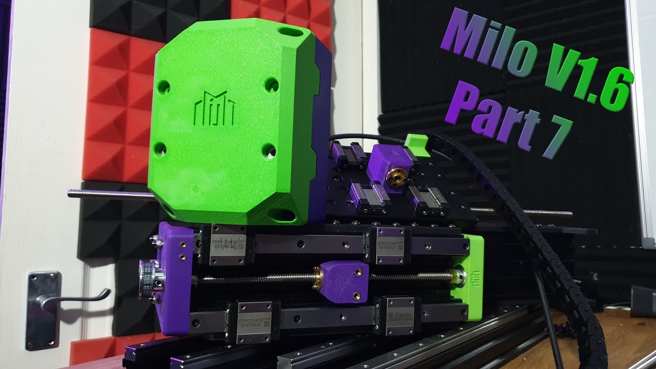 V1.6 build Part 7 #cnc #3dprinting #millenniummachinesm #filament