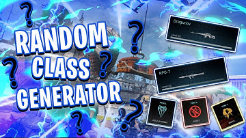 This Is IMPOSSIBLE!! Random Warzone Class Setup Generator!! (Modern Warfare)