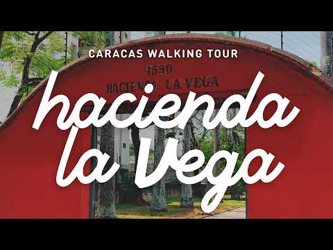 Walking Tour Caracas 🇻🇪 HACIENDA LA VEGA: Descubriendo la joya histórica desde el Metro La Paz | 4K