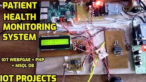 IOT Projects : Patient Health Monitoring System Using Raspberry Pi