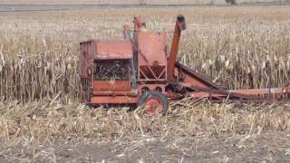 Combining Corn With An All Crop Harvester