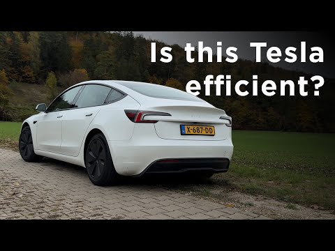 How Efficient is the NEW Tesla Model 3 Highland (SR)? A Real Range Test! 
