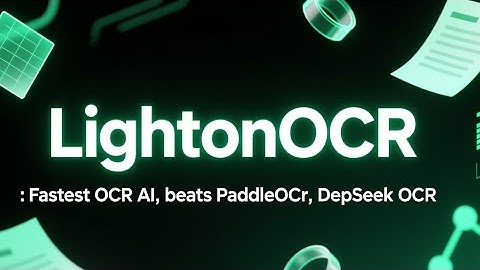 LightOnOCR: snelste OCR, verslaat DeepSeek OCR, dots.ocr en PaddleOCR