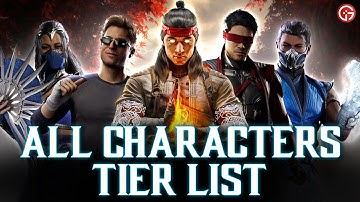Mortal Kombat 1 Tier List - Best MK1 Characters Ranked (S Tier to D Tier Fighters)