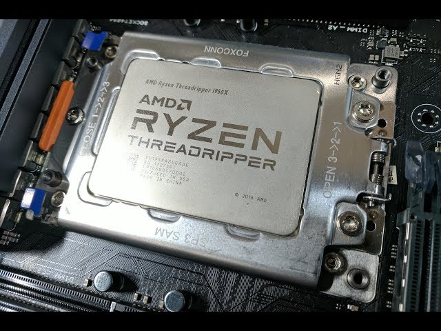 AMD Ryzen Threadripper Install Tips and Tricks - Socket TR4 - YouTube