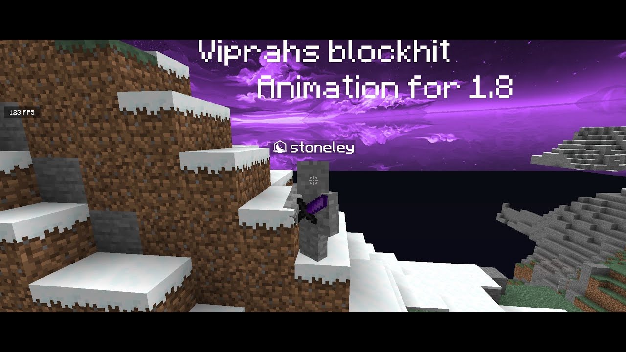 How to get the old 1.7 blockhit animation (viprahs blockhit animation)