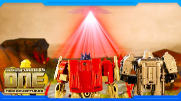 Escape the Laser! | Transformers One: New Adventures | Animation