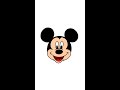 Cara menggambar mickey mouse  how to draw mickey mouse